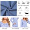 image:imagePOPYOUNG 2 Piece Womens Fall Pajama Sets Crewneck Long Sleeve Pjs Sets with PocketsNavy Blue