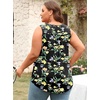 image:imagePOPYOUNG 2026 Womens Summer Tank Tops Ladies Sleeveless Shirts Loose Fit Casual BlouseBlacklily