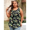 image:imagePOPYOUNG 2026 Womens Summer Tank Tops Ladies Sleeveless Shirts Loose Fit Casual BlouseBlacklily