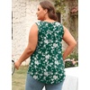 image:imagePOPYOUNG 2026 Womens Summer Tank Tops Ladies Sleeveless Shirts Loose Fit Casual BlouseFloralgreen