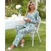 image:imagePOPYOUNG Womens Pajama Set 2 Pieces Fall Long Sleeve Pjs Winter Ladies Pajamas Lounge Sleepwear with PocketsBegoniagrey