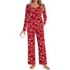 Floral Snow Red