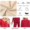 image:imagePOPYOUNG 2 Piece Womens Fall Pajama Sets V Neck Long Sleeve Lounge Sleepwear Pjs Sets with PocketsPjdark Grey