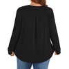 image:imagePOPYOUNG Women Plus Size Henley Tops Winter Dressy Tunic Casual Long Sleeve TShirts01black