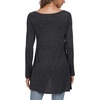 image:imagePOPYOUNG Womens Long Sleeve Tunic Tops Fall Shirts to Wear with Leggings Loose Fit Dressy VNeck Blouse M5XLVdrak Grey