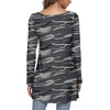 image:imagePOPYOUNG Womens Long Sleeve Tunic Tops Fall Shirts to Wear with Leggings Loose Fit Dressy VNeck Blouse M5XLVgray Camo