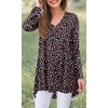 image:imagePOPYOUNG Womens Long Sleeve Tunic Tops Fall Shirts to Wear with Leggings Loose Fit Dressy VNeck Blouse M5XLVlittle Floralblack