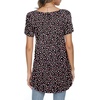 image:imagePOPYOUNG Womens long Tunic Tops to Wear with Leggings Summer Short Sleeve Loose Fit Dressy Shirts M5XLVlittle Floralblack