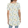 image:imagePOPYOUNG Womens long Tunic Tops to Wear with Leggings Summer Short Sleeve Loose Fit Dressy Shirts M5XLVmacaron Flower
