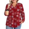 Snowflakes - Red