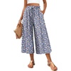 Navy Variegated Floral