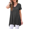 V-short-dark Grey