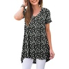 V-white Daisy-black