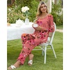 image:imagePOPYOUNG Womens Pajama Set 2 Pieces Fall Pjs Comfy Sleepwear with Pockets  Long Sleeve Top Long Pant Winter Pjs Ladies Pyjamas Lounge set for Daily Wear Nightwear Outfit TravelPeach Pink