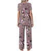 image:imagePOPYOUNG Womens Pajama Set 2 Piece Outfits Lounge Fall Pj Sets  Side Pockets  Summer Pjs  Soft Sleepwear  Maternity Loungewear  pijamas de mujerBean Rose Red
