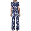 image:imagePOPYOUNG Womens Pajama Set 2 Piece Outfits Lounge Fall Pj Sets  Side Pockets  Summer Pjs  Soft Sleepwear  Maternity Loungewear  pijamas de mujerWhite Little Flower