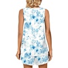 image:imagePOPYOUNG Pajama Set for Women Summer 2 Piece Lounge Shorts Sets Sleepwear  Womens Pajama Sets Cooling pijamas de mujer for Summer with Pockets Sleeveless Nightwear Outfits Pjs Shorts SetLight Blue Floral