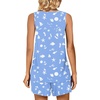 image:imagePOPYOUNG Pajama Set for Women Summer 2 Piece Lounge Shorts Sets Sleepwear  Womens Pajama Sets Cooling pijamas de mujer for Summer with Pockets Sleeveless Nightwear Outfits Pjs Shorts SetOcean Anchor