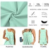 image:imagePOPYOUNG Pajama Set for Women Summer 2 Piece Lounge Shorts Sets Sleepwear  Womens Pajama Sets Cooling pijamas de mujer for Summer with Pockets Sleeveless Nightwear Outfits Pjs Shorts SetBlue Mixed Flowers