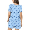 image:imagePOPYOUNG Pajama for Women Set Summer Pjs Lounge Shorts Sets Soft Sleepwear  2 Piece Outfits Womens Set Cooling pajamas with Pockets Lounge sets Casual for Daily Wear Nightwear7bluestarsMoon
