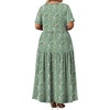 image:imagePOPYOUNG Plus Size Womens Maxi Dress Fall Outfits with Pockets  VNeck  Curvy Flowy Long Dress  Wedding Guest  Vacation Casual  Teacher Formal  Summer BeachBramblinggreen