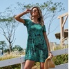 image:imagePOPYOUNG Womens Dress Fall Outfits Casual Midi Sundress  Teacher Homecoming  Beach Vacation  Wedding Guest  Maxi Tshirt DressWhite Flower