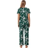image:imagePOPYOUNG Womens Pajama Set 2 Piece Fall Pj Lounge Casual Outfits  Ladies Pjs  Cute night gowns  Summer Soft Sleepwear  Side Pockets  pijamas de mujerFloral Green