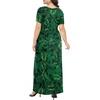 image:imagePOPYOUNG Womens Plus Size Maxi Dress Curvy Long Summer Outfits L5XL  Fall Casual  Oversized Midi Sundress  Vacation Beach  Wedding Guest  Homecoming  Side PocketsFcleaf Green