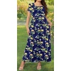 image:imagePOPYOUNG Womens Plus Size Maxi Dress Curvy Long Summer Outfits L5XL  Fall Casual  Oversized Midi Sundress  Vacation Beach  Wedding Guest  Homecoming  Side PocketsLily Dark Blue