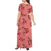 image:imagePOPYOUNG Womens Plus Size Maxi Dress Curvy Long Summer Outfits L5XL  Fall Casual  Oversized Midi Sundress  Vacation Beach  Wedding Guest  Homecoming  Side PocketsFcmolasses Red