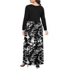 image:imagePOPYOUNG Womens Plus Size Maxi Dresses Curvy Long Sleeve Fall Dress Outfits  Long Dress  Church  Casual  Maternity  Flowy  Loose Fit  Pockets Teacher  Winter Dress  VacationYcbellflower