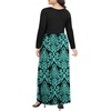 image:imagePOPYOUNG Womens Plus Size Maxi Dresses Curvy Long Sleeve Fall Dress Outfits  Long Dress  Church  Casual  Maternity  Flowy  Loose Fit  Pockets Teacher  Winter Dress  VacationYcblack Green
