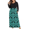 image:imagePOPYOUNG Womens Plus Size Maxi Dresses Curvy Long Sleeve Fall Dress Outfits  Long Dress  Church  Casual  Maternity  Flowy  Loose Fit  Pockets Teacher  Winter Dress  VacationYcblack Green