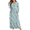 image:imagePOPYOUNG Womens Plus Size Maxi Dresses Curvy Long Sleeve Fall Dress Outfits  Long Dress  Church  Casual  Maternity  Flowy  Loose Fit  Pockets Teacher  Winter Dress  VacationBegonia Grey