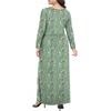 image:imagePOPYOUNG Womens Plus Size Maxi Dresses Curvy Long Sleeve Fall Dress Outfits  Long Dress  Church  Casual  Maternity  Flowy  Loose Fit  Pockets Teacher  Winter Dress  VacationGreen FloralMix