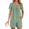 4-green Floral/Mix