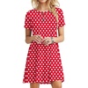 Polka Dot Red-white