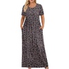 image:imagePOPYOUNG Womens Plus Size Maxi Dress Curvy Long Summer Outfits L5XL  Fall Casual  Oversized Midi Sundress  Vacation Beach  Wedding Guest  Homecoming  Side PocketsFcblacksmall Flower