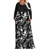 image:imagePOPYOUNG Womens Plus Size Maxi Dresses Curvy Long Sleeve Fall Dress Outfits  Long Dress  Church  Casual  Maternity  Flowy  Loose Fit  Pockets Teacher  Winter Dress  VacationYcbellflower