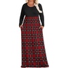 Black/A-red Plaid
