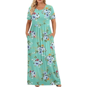 image:imagePOPYOUNG Womens Plus Size Maxi Dress Curvy Long Summer Outfits L5XL  Fall Casual  Oversized Midi Sundress  Vacation Beach  Wedding Guest  Homecoming  Side PocketsFcmint Green