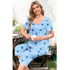 image:imagePOPYOUNG Pajamas for Women Set 2 Piece Summer Lounge Capri Pj SleepwearBluestarsMoon