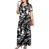 image:imagePOPYOUNG Womens Plus Size Maxi Dress Curvy Long Summer Outfits L5XLWhite Bellflower Black