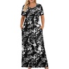 White Bellflower Black