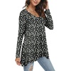image:imagePOPYOUNG Women Tunic Top Wear with Leggings Casual OutfitsWhite Daisyblack